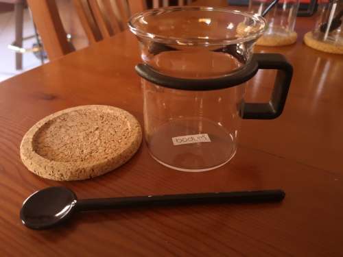 Modern Glass Coffee/Espresso Mugs 200ml (4pc)