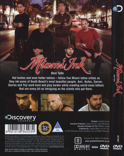 Miami Ink - Best Tatts (Tattoos) (Discovery Channel) (DVD) [New]