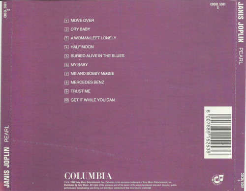 Janis Joplin - Pearl (CD)
