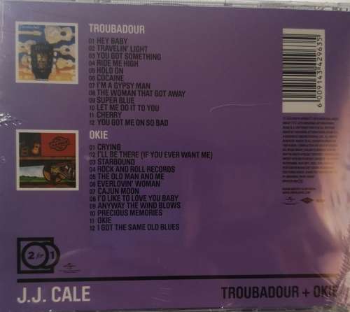 J.J. Cale - Troubadour + Okie (CD) [New]