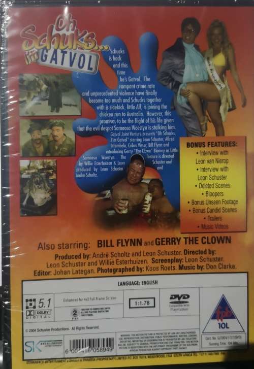 Leon Schuster - Oh Schuks... I`m Gatvol (Collector`s Edition) (DVD) [New]