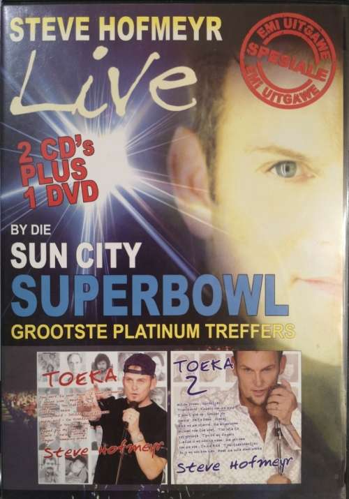 Steve Hofmeyr - Live by die Sun City Superbowl + Toeka 1 + 2 (2-CD+DVD)