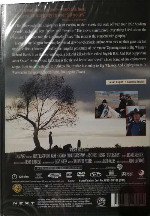 Unforgiven (DVD) [New]