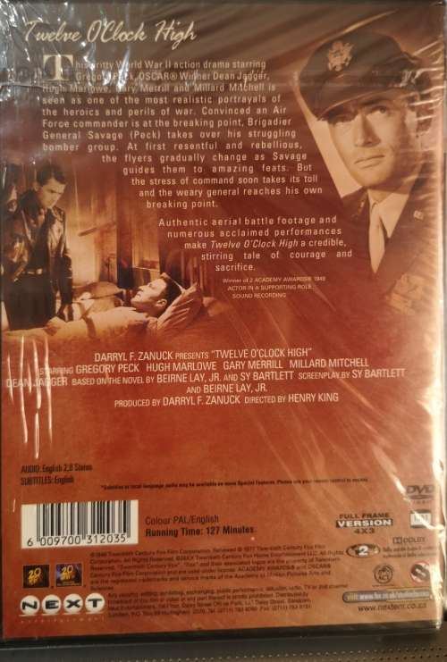 Twelve O'Clock High (DVD) [New]
