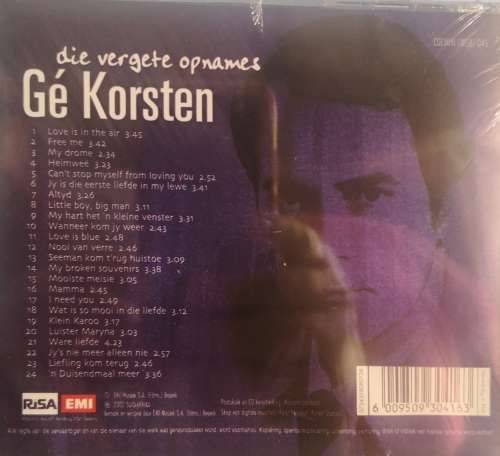 Ge Korsten - Die Vergete Opnames - Vol.1 (CD) [New]