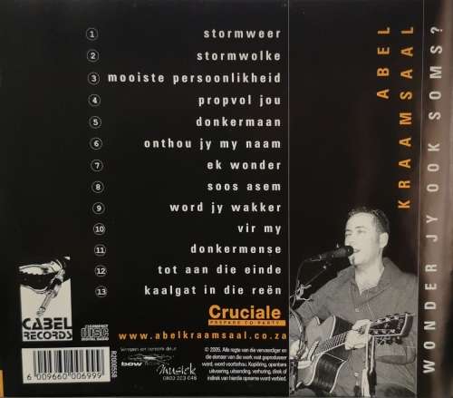Abel Kraamsaal - Wonder Jy Ook Soms? (CD)