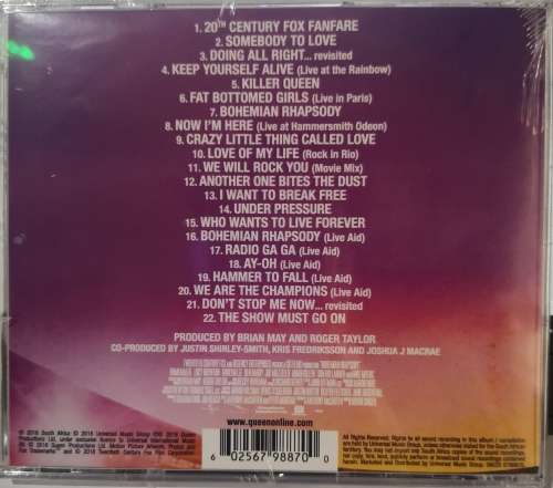 Queen - Bohemian Rhapsody - The Original Soundtrack (CD) [New]