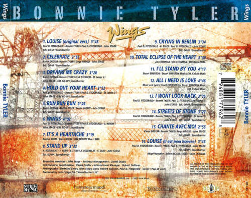 Bonnie Tyler - Wings (CD)