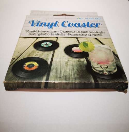 Vinyl Record Coasters Set of 4 (Set 1)