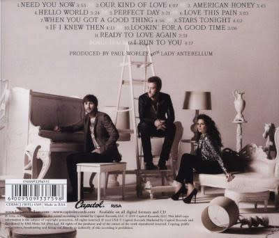 Lady Antebellum - Need You Now (CD) [New]