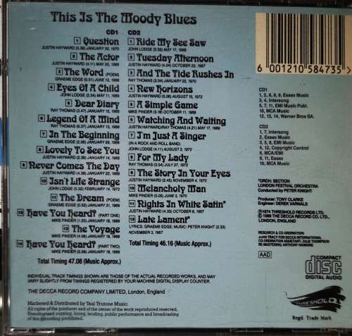 The Moody Blues - This Is The Moody Blues (2-CD Thickbox)