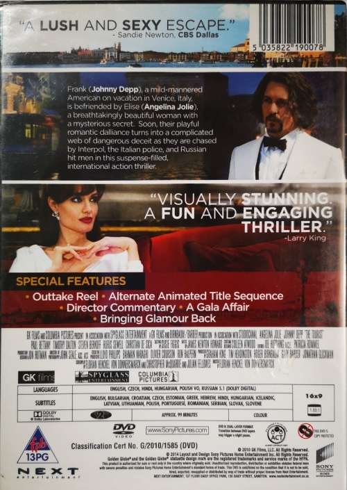 The Tourist (DVD) [New]