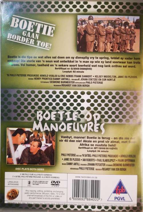 Boetie Gaan Border Toe / Boetie Op Manoeuvres (DVD)