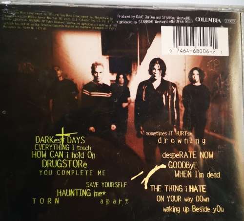 Stabbing Westward - Darkest Days (CD)