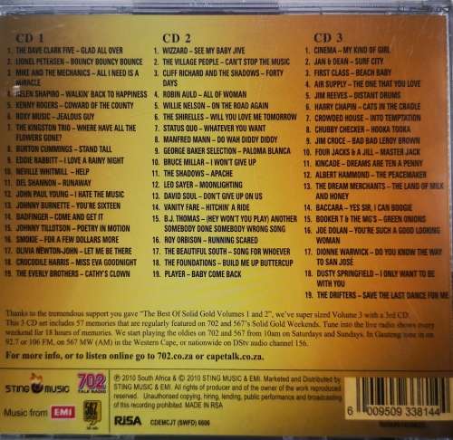 Solid Gold Best Of Volume 3 (3-CD)