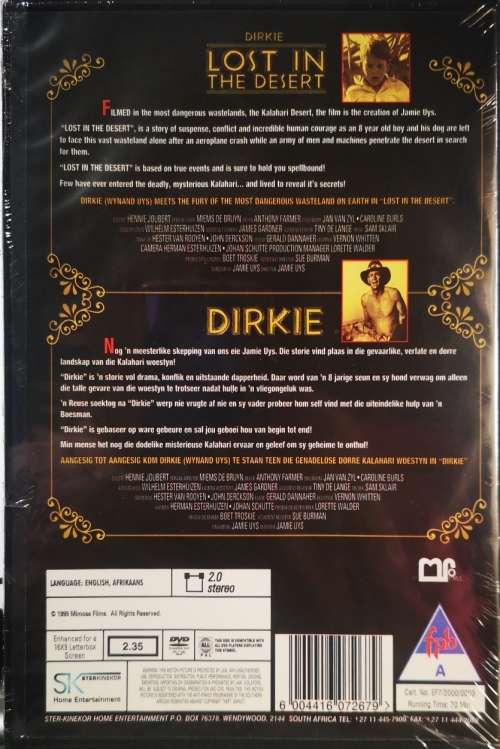 Dirkie / Dirkie Lost In The Desert (DVD)