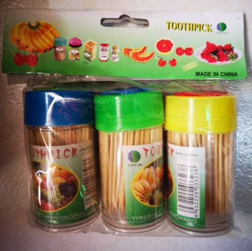 Toothpick Containers with Dispenser Lids - (300 Piece) 1
