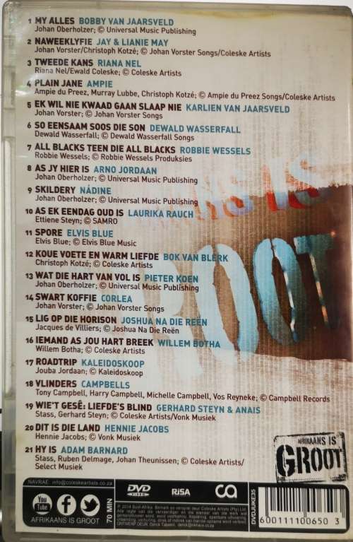 Afrikaans Is Groot Vol 7 (DVD)