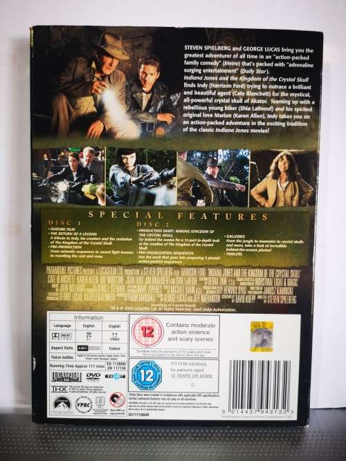 Indiana Jones and the Kingdom of the Crystal Skull (2-DVD) [New]
