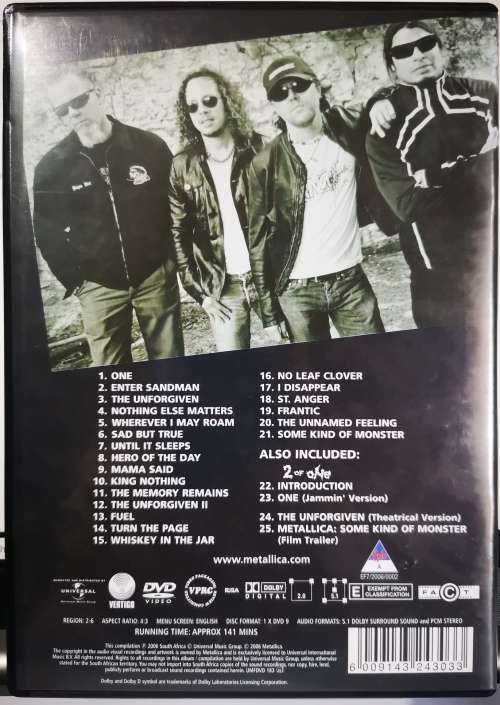 Metallica - The Videos 1989 - 2004 (DVD)