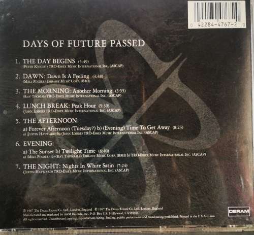 The Moody Blues - Days Of Future Passed (CD)
