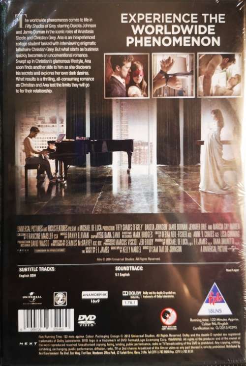 Fifty Shades of Grey - Unseen Edition (DVD) [New]