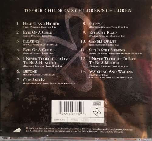 The Moody Blues - To Our Children`s Children`s Children (CD) [New]