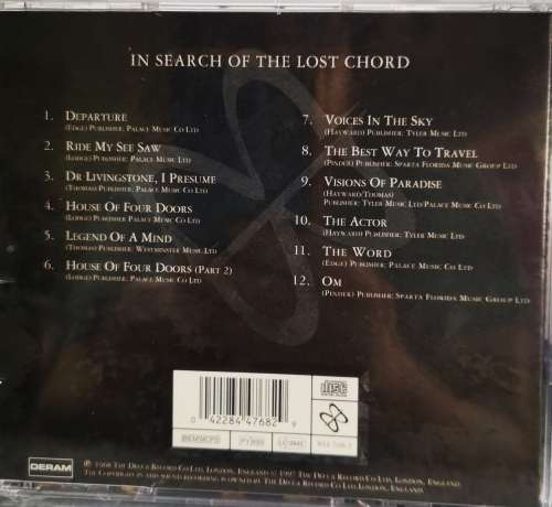 The Moody Blues - In Search Of The Lost Chord (CD) [New]