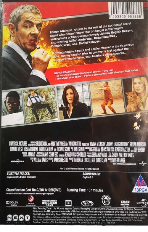 Johnny English - Reborn (DVD)