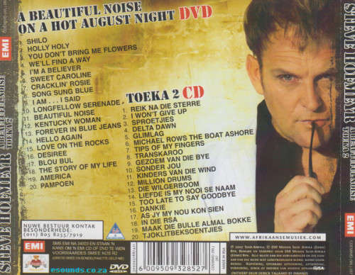 Steve Hofmeyr - A Beautiful Noise On A Hot August Night/Toeka 2 (CD + DVD)