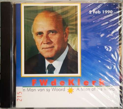 FW De Klerk - 'n Man van sy Woord/A Man of his Word (CD) [New]