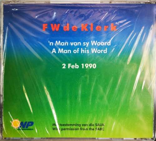 FW De Klerk - 'n Man van sy Woord/A Man of his Word (CD) [New]