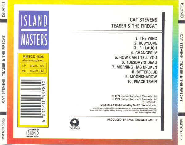 Cat Stevens - Teaser And The Firecat (CD)