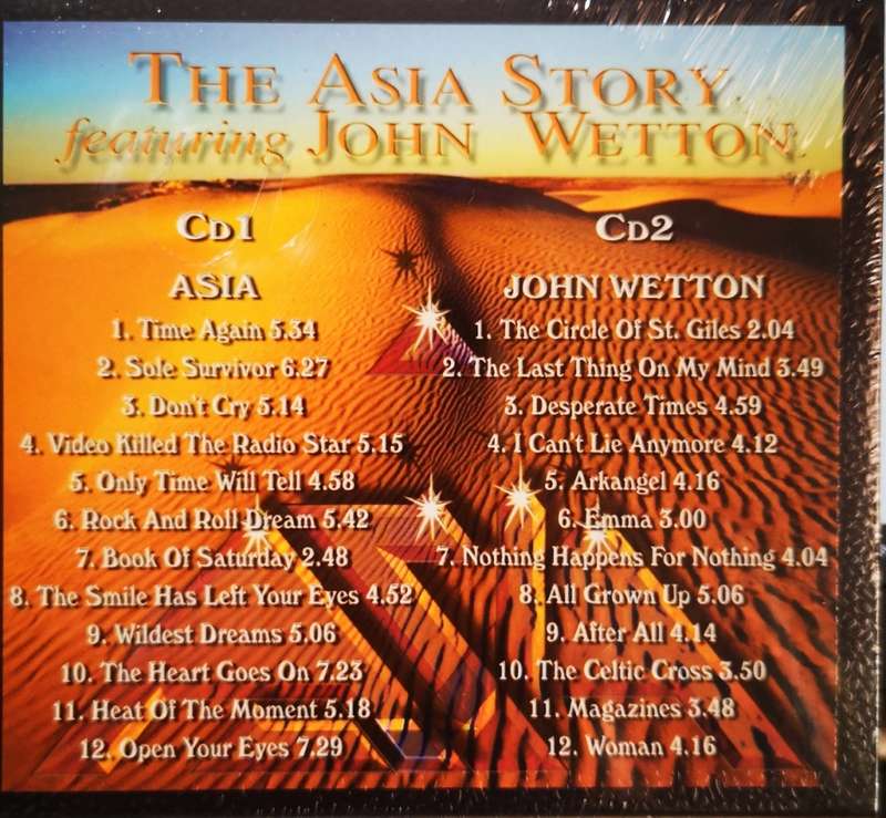Asia & John Wetton - The Asia Story Featuring John Wetton GOLD (2-CD) [New]