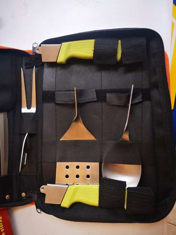 9pc Camping Tool Set (9 Piece+Storage Bag)