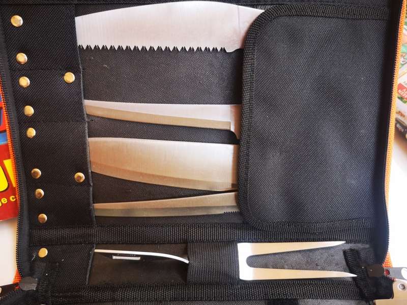 9pc Camping Tool Set (9 Piece+Storage Bag)