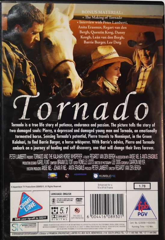 Tornado - And The Kalahari Horse Whisperer (DVD)