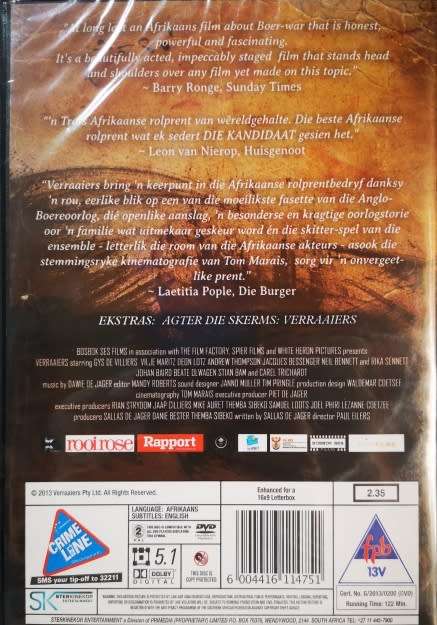 Verraaiers (DVD)