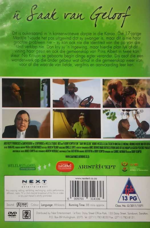 n Saak Van Geloof (DVD)