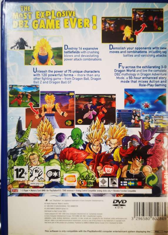 Dragon Ball Z - Budokai Tenkaichi 2 (PS2)