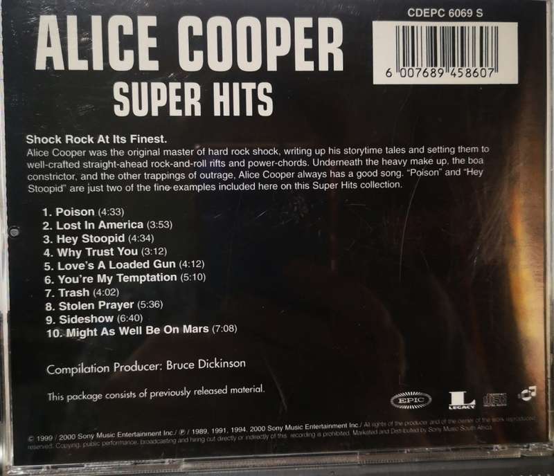 Alice Cooper - Super Hits (CD)