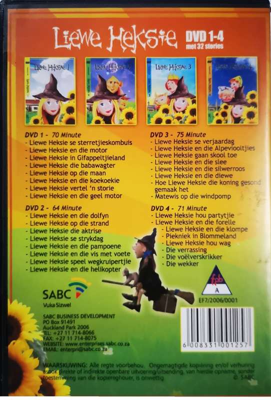 Liewe Heksie 1-4 Box Set (4-DVD)