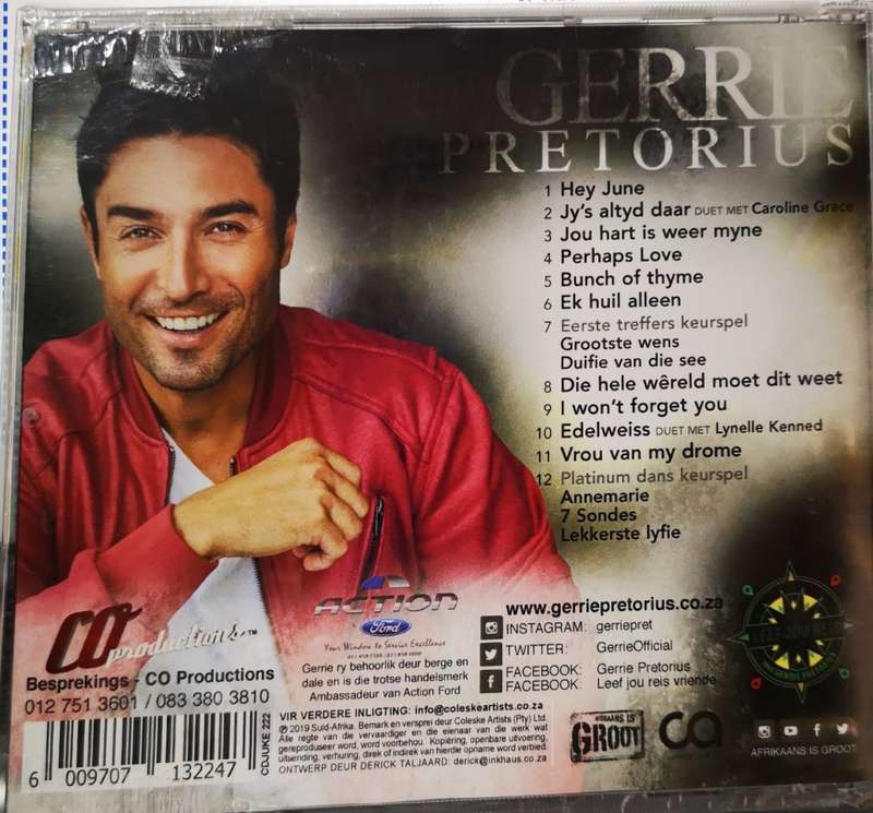 Gerrie Pretorius - Jou Hart Is Weer Myne (CD) [New]