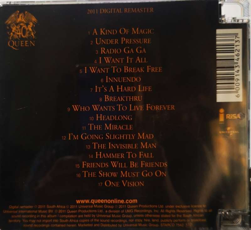 Queen - Greatest Hits II (Super Jewel Case) (CD)