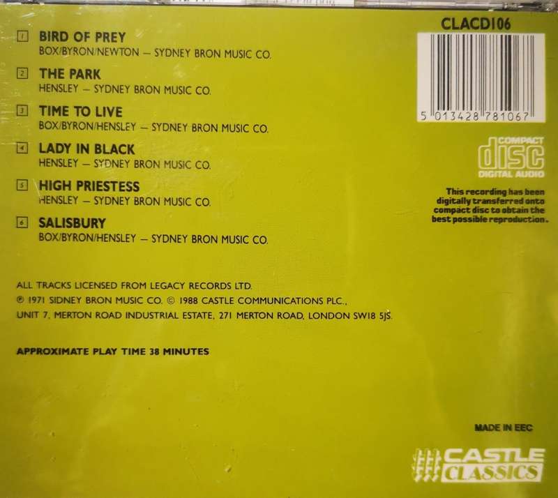 Uriah Heep - Salisbury (CD)