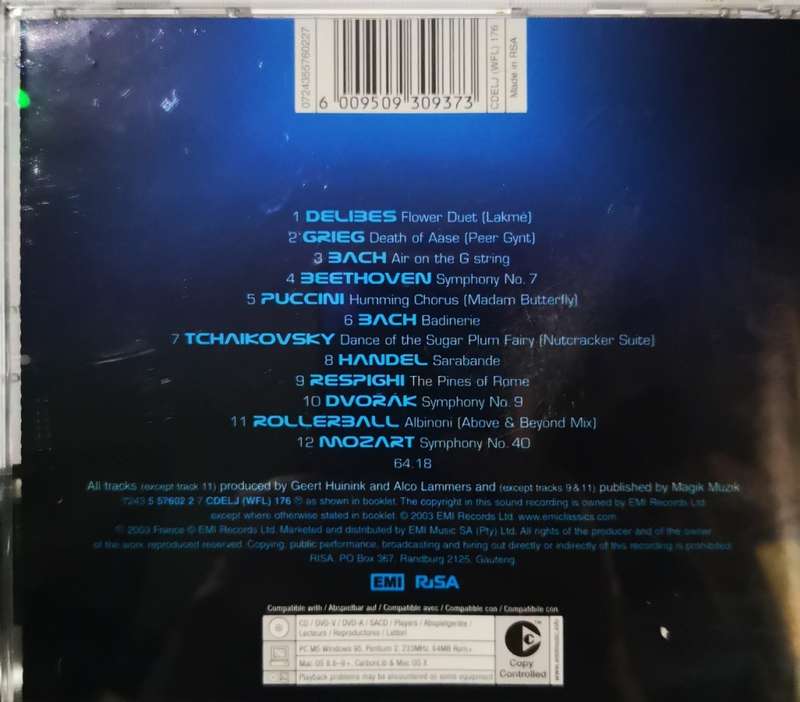 Classical Trance - G & A Project (CD)