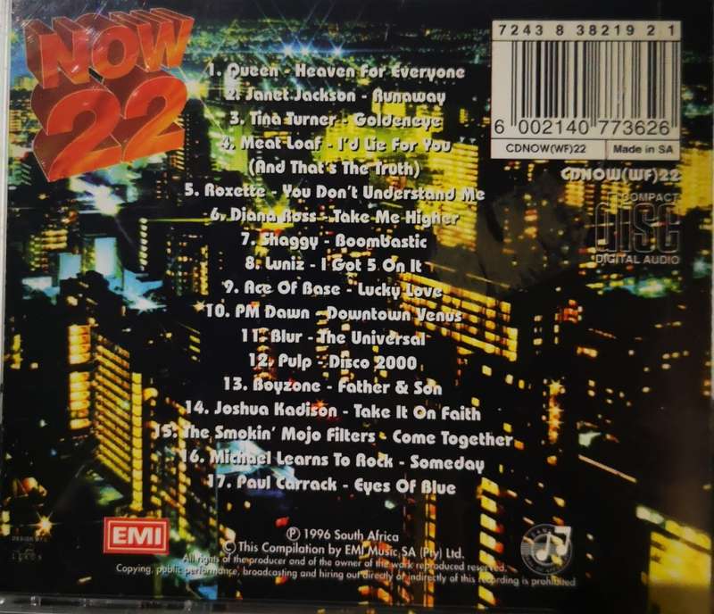 NOW That`s What I Call Music 22 (CD)