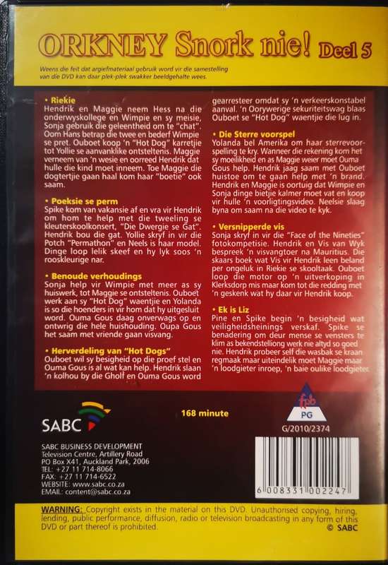 Orkney Snork Nie - Deel 5 (DVD)