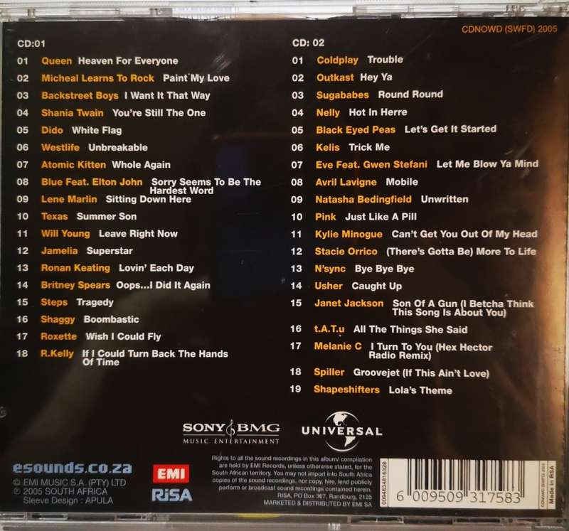 NOW Years - The Best Of NOW 1995-2005 (2-CD)