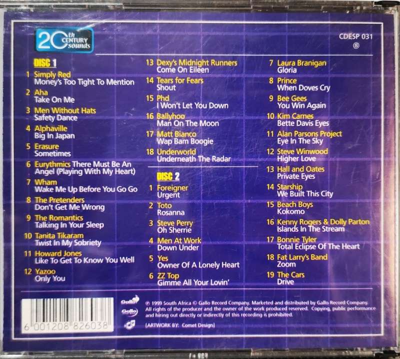 Simply The Best 80s Hits - Various (2-CD)